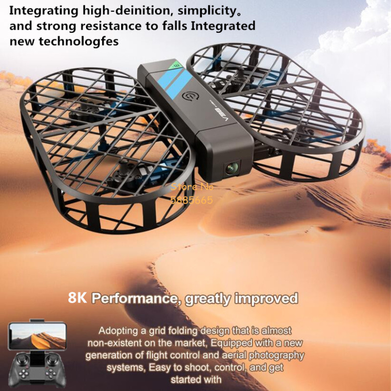 8K HD Kamera 360° °   Koruma O - Drone Battery Case incelemesi ve fiyatı