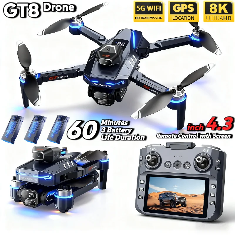 LSRC GT8 Drone 4K Profesyonel  - Jjrc Drone X12 incelemesi ve fiyatı